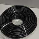 200 ft 5/16 Inch Drip Irrigation Tubing Blank Distribution Tubing Black Garden Watering Tube Line 0.42" OD x 0.30" ID for Irrigation System