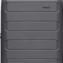 Traveler's Choice Pagosa Hardshell Expandable Luggage with Spinner Wheels, Gray, 3-Piece Set (22/27/30)