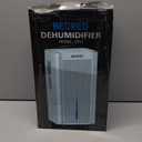 Dehumidifier, 95OZ Dehumidifier for Home 1000 Sq.Ft - Quiet with Auto Shut Off & Relaxing 7 Color Ambient Light,Ideal for Livingroom, Bedroom, Basement(Pale Turquoise)