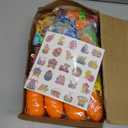 GDWDGJ 300pcs Easter Eggs with Toys Inside Bulk Filled Easter Egg Fillers 100 Pack Non Candy Stuffed Easters Basket Stuffers Essentials for Kids Girls Toddlers Boys Easters Egg Hunt Party Favors