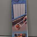 Stainless Steel Chopsticks - 5 Pairs Reusable Metal Chopsticks Dishwasher Safe, Japanese Chinese korean Chop sticks Set,Non-Slip Stainless Chop sticks, Silver Metal Chop sticks for Adults