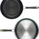Circulon A1 Series with ScratchDefense Technology Nonstick Induction Frying Pan/Skillet, 12 Inch, Graphite