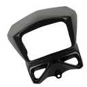 WFLNHB Black Headlight Shroud Surround Replacement for Suzuki DR-Z400S DRZ400SM DR200S DR650SE 2002-2023 Replacement 51811-29F50-019