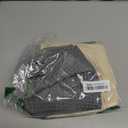 Pack of 4 White/Gray Towels