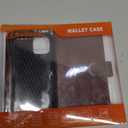 Bocasal Compatible with iPhone 12 & iPhone 12 Pro Wallet Case with Card Holder PU Leather Magnetic Detachable Kickstand Shockproof Wrist Strap Removable Flip Cover 6.1 inch (Brown)