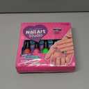 Nail Art Studio for Girls - Birthday Gift - Nail Polish Kit for Kids Ages 7-12 Years Old - Girl Gifts Ideas - Gift Set - Girly Stuff - Polish, Pens, Glitter, Stickers, Gems, Filer - 8 9 10 11 12 Year