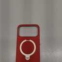 TORRAS Q3 Silicone for iPhone 17 Pro Max Case with Stand, Fit for MagSafe, Liquid Silicone Soft Cozy Grip, 360 Spin Magnetic Stand, Camera Control, Protective Case for iPhone 17 Pro Max Silicone, Red