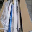 Queen Bed Frame, Modern Upholstered Bed Frame with Adjustable Linen Headboard, Wooden Slats Support Platform Queen Size Bed Frames, No Box Spring Needed,Easy Assembly,Beige