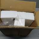 Newman House Studio Christmas Decorations Sitting Reindeer Figurines  Christmas Decor Indoor 9.75 * 4.5 * 9.5 in Xmas Reindeer Statues Resin White/Gold Deer Sculpture White Farmhouse Decor