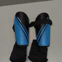 newox Soccer Shin Guards Kids Youth Toddler - Shin Pads Protection Boys Shin Guards Soccer Youth - Soccer Shin Guards for Kids 3-15 Years Old Girls Boys, Blue, Size Medium