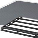 NHODIR 8 Inch Full Size Box Spring Metal Bed Base with Cover | Noise Free Heavy Duty Mattress Foundation, Easy Assembly