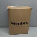 Monbix Fluffy Queen Comforter Set Olive Green, Sherpa Plush Fuzzy Comforter 3 Piece for Queen Size Bed, Luxury Soft Winter Warm Bedding Set