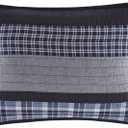 Nautica - Sham, Cotton Quilted Bedding with Envelope Closure, Pre-Washed for Added Softness, Stylish Bedding Set (Adelson Blue, 20" x 26")