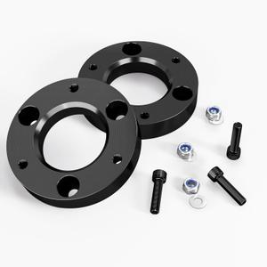 1.5" Leveling Lift Kits for F150 2004-2023, 1.5in Front Chassis Level Kit Compatible With Ford F-150 2WD 4WD 2pcs Auminum Suspension Strut Spacers Work On shock Absorber
