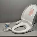 TOTO WASHLET A2 Electronic Bidet Toilet Seat with Heated Seat and SoftClose Lid, Elongated, Cotton White - SW3004#01