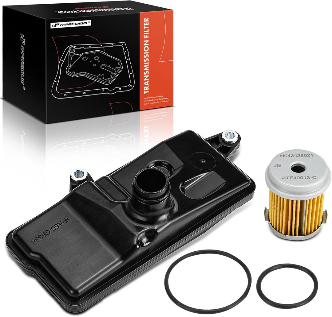 A-Premium Automatic Transmission Fluid Filter with Pan Gasket, Compatible with Honda Civic 2016-2019 2.0L, Fit 2017-2019 1.5L, HR-V HRV 2016-2019 1.8L, Replaces 254205T0003, 25450P4V013