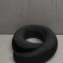 Travel Neck Pillow for Airplanes, Premium Memory Foam Neck Pillow with Ergonomic 360 Support, Travel Essentials for Plane, Car, Train and Home, Max Black