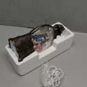 Snow Globe with Snowman Family, Light Up Christmas Snow Globes with Music Timer - USB Plug or Battery Operated Glitter Globe Indoor Christmas Decorations