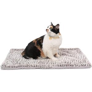 Self Heating Cat Pad Self Warming Bed 27.5" x 18.5" Thermal Heated Cat Mat Extra Warm Pet Mat for Outdoor and Indoor Large Kittens Small Puppy Pets