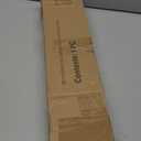 Lootkell Modern Gold Curtain Rods for Windows 48 to 84 Adjustable Length Heavy Duty 1" Diameter Brass Window Curtain Rod with Solid Metal Finials for Outdoor Farmhouse Bedroom Kitchen Living Room