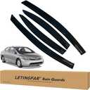 Window Visors Rain Guards for Honda Civic 2006 2007 2008 2009 2010 2011 Accessories, Wind Deflectors Vent Shades for Honda Civic