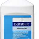1 LB Delta Dust Pest Insecticide w/Puffer Bellow Hand Duster, Carpenter Bee, Bedbugs, Wasp Control and Many More.