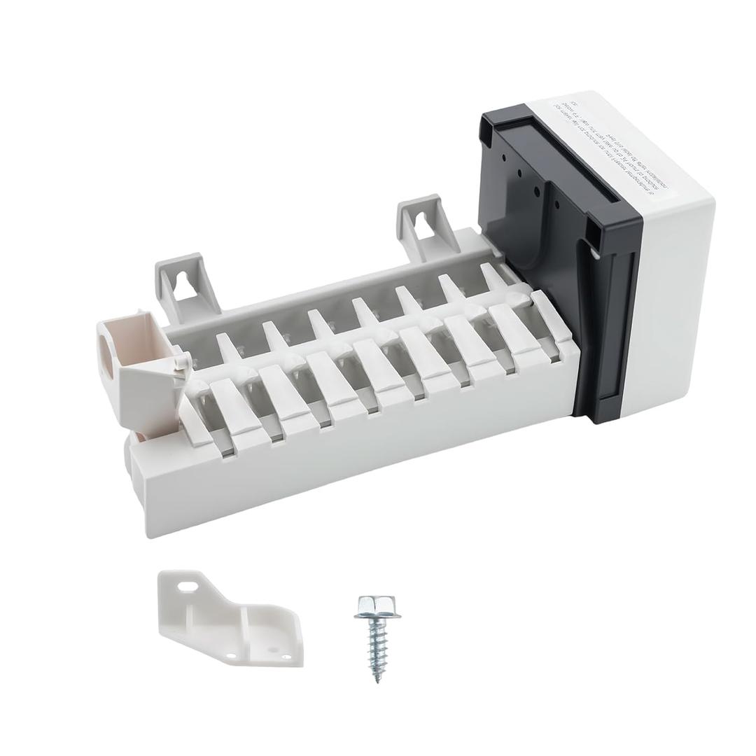 Upgraded WPW10300022 Refrigerator Ice Maker, Stable and Efficient Ice-making Performance, Compatible with Whirlpool Maytag Amana Kenmore Refrigerators, Replaces D7824706Q, 10549201, 10563707, 10563708