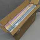Extra Capacity Legal Size Plastic Hanging File Folders,Reinforced 2" Pastel Expanding Pocket,12 Pack Legal Hanging Folders for Filing Cabinet,Expandable Hang Folder with tabs,for Office School