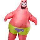 Rubies SpongeBob SquarePants Patrick Star Cute Inflatable Costume With Built-In Fan for Kids, for Themed Parties and Halloween, One Size