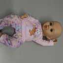 BABESIDE 12 Inch Baby Doll, Realistic Full Vinyl Baby Doll Set with Accessories, Small Baby Doll Toys for Girls 3+, Pretend Play Baby Dolls with Bottle, Ideal for Birthday, Pretend Play, Christmas
