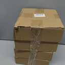 4 x BlcTec Halloween Decorations, 3 PCS Halloween Wood Candle Holders with LED Tea Lights & 3D Carving Craft, Spooky Wood Candle Centerpieces for Home, Table, Office, Tiered Tray, Shelf Dcor, Black Color