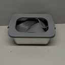 Decflow 10L Stainless Steel Dog Water Bowl, No Spill Anti-Splash Dog Bowls with XXL Silicone Mat, Spill-Proof Slow Feeder for Messy Drinkers, Heavy Duty Pet Bowls for Indoor/Outdoor Use Grey