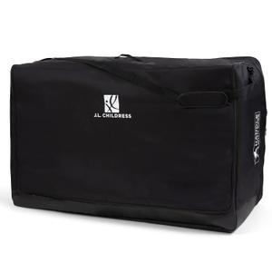 J.L. Childress Universal Stroller Travel Bag for Airplane - Fits Most Baby Strollers, Flying Essentials, Airport Accessories for Gate or Luggage Check, AirTag Compatible - X-Large PLUS, Padded