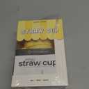 GROSMIMI x KNOTTED Flip Top Spill Proof Sippy Cup, PPSU, BPA Free, Stage 2 Straw for Toddlers (Smile 6oz)