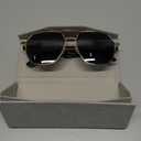 AI Smart Glasses with Chat GPT, AI Translation Glasses with 164 Language, Classic Aviator Sunglasses with Voice Assistant/AI Calling, IP65 Waterproof, Multifunctional Smart Glasses for Men Women