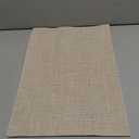 Leetaltree Beige Placemats Set of 6 - Heat Resistant Non-Slip Place mats for Dining Table, Washable Durable PVC Vinyl Woven Table Mats(Beige, 6)