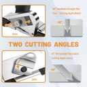 32in Mat Cutter for Framing with Precision Bevel & Straight Cutting Heads,Easy-to-Use Mat Board Cutter for Professional Picture Framing, Ideal for DIY Artwork, Crafts, and Home Dcor Projects