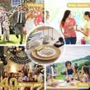 N9R 100PCS Gold Plastic Forks, Solid, Durable and Heavy Duty Gold Plastic Forks Disposable, Perfect Utensils for Parties, Weddings, Thanksgiving, Picnics, Christmas and Daily Use