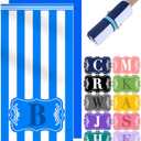 Oversized Microfiber Monogrammed Beach Towels Fast Drying Sandproof Cute Travel Big Oversized Large Cool Beaxh Towell Inside Sauna Personalized Custom Customized Blanket Each towela