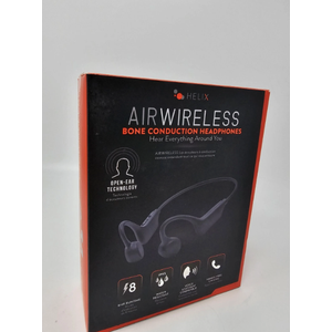 HELIX AIR WIRELESS BONE CONDUCTION HEADPHONES, Black