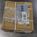 Fitvids Olympic Cast Iron 2-Inch Weight Plates Including 5FT Olympic Barbell Bar & Safely Locks, 100 Pounds Set (85 lbs Plates + 15 lbs Barbell Bar), Multiple Packages