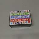 THE BAMBINO TREE Alphabet Flash Cards - Thick ABC Flash Cards for Kids Ages 3-6 - Lowercase & Uppercase Letter Recognition Learning Game