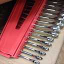 Max Torque 15-Piece Premium Combination Wrench Set, Chrome Vanadium Steel, Long Pattern Design | Include Metric Sizes 8, 9, 10, 11, 12, 13, 14, 15, 16, 17, 18, 19, 20, 21, 22mm with Storage Rack