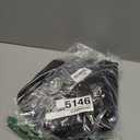 VACVELT Charmeuse Satin Fabric by The Yard, 60 Inch Wide Black Satin Fabric Shiny & Soft Cloth Fabric, Silky Satin Fabric for Bridal Dress, Wedding Decorations, Crafts, Sewing, Draping (1 Yard)