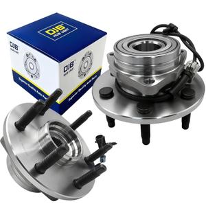 515036 4WD Front Wheel Bearing Hub Assembly Fits for 1999-2007 Cadillac Escalade ESV EXT, for Chevy Silverado Tahoe Suburban Avalanche Express 1500 2500, for GMC Sierra Yukon Savana 1500 2500 Pair