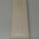 Plasma Hair Straightener Brush,Ceramic Straightening Brush for Women,Heated Hair Straightener Comb with Dual Voltage,Anti-Scald,20s Fast Heating, Grey