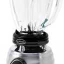 Oster Classic Series Heritage Blender with 6-Cup Glass Jar, 1000W Power, Stainless Steel Countertop Kitchen Blender