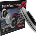 Raybestos Specialty Street Performance Automotive Replacement Rear S-Groove Brake Rotor for Select Inifniti Q50/Q60/M37/Q70, Inifniti FX50 (980951PER)