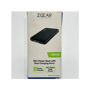 ZGear Slim Power Bank With Dual Charging Ports 5000mAh 2 Pcs