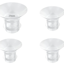 Flange Inserts 19mm for Medela,Spectra 24mm Shields/Flanges,Compatible with Momcozy S12 Pro/S9 Pro/S9/S12 Wearable Breast Pump,Reduce 24mm Nipple Tunnel Down to 19mm,10PCS